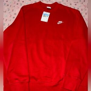 Nike Men's Red Crewneck